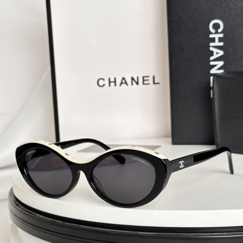 Chanel AAA Quality Sunglasses #1257347 $45.00 USD, Wholesale Replica Chanel AAA Quality Sunglasses