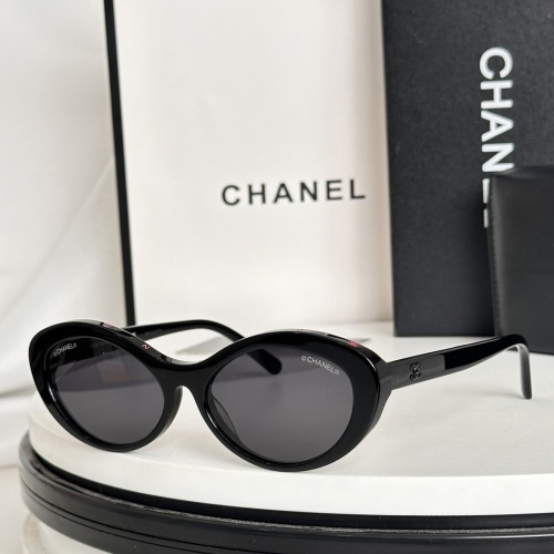 Chanel AAA Quality Sunglasses #1257348 $45.00 USD, Wholesale Replica Chanel AAA Quality Sunglasses