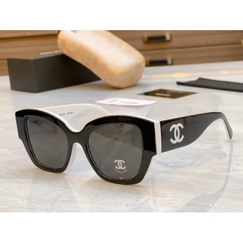 Chanel AAA Quality Sunglasses #1257351 $52.00 USD, Wholesale Replica Chanel AAA Quality Sunglasses