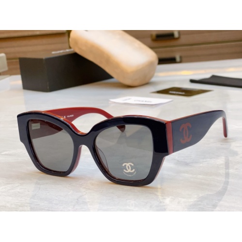 Chanel AAA Quality Sunglasses #1257352 $52.00 USD, Wholesale Replica Chanel AAA Quality Sunglasses