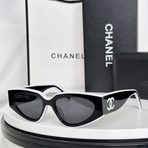 Chanel AAA Quality Sunglasses #1257356 $52.00 USD, Wholesale Replica Chanel AAA Quality Sunglasses