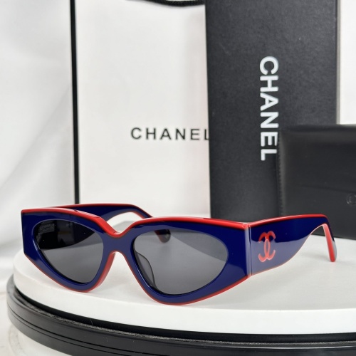 Chanel AAA Quality Sunglasses #1257357 $52.00 USD, Wholesale Replica Chanel AAA Quality Sunglasses