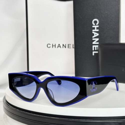 Chanel AAA Quality Sunglasses #1257358 $52.00 USD, Wholesale Replica Chanel AAA Quality Sunglasses