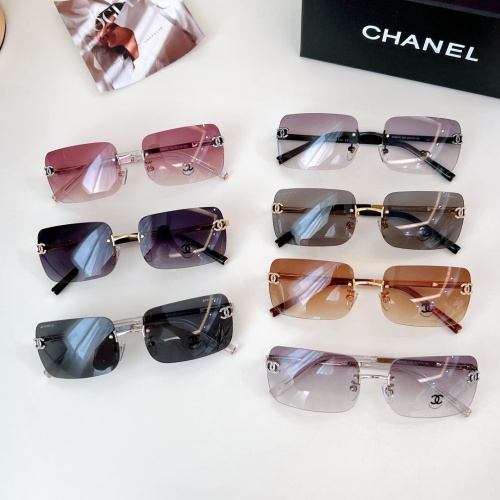 Replica Chanel AAA Quality Sunglasses #1257363 $60.00 USD for Wholesale