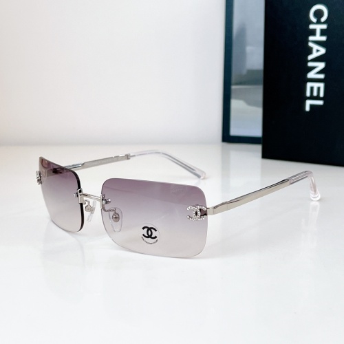 Chanel AAA Quality Sunglasses #1257366 $60.00 USD, Wholesale Replica Chanel AAA Quality Sunglasses