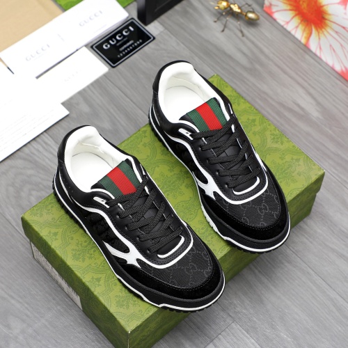 Replica Gucci Casual Shoes For Men #1257376 $96.00 USD for Wholesale