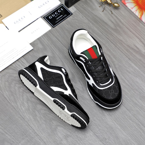 Replica Gucci Casual Shoes For Men #1257376 $96.00 USD for Wholesale