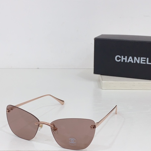 Chanel AAA Quality Sunglasses #1257381 $64.00 USD, Wholesale Replica Chanel AAA Quality Sunglasses