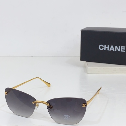 Chanel AAA Quality Sunglasses #1257382 $64.00 USD, Wholesale Replica Chanel AAA Quality Sunglasses