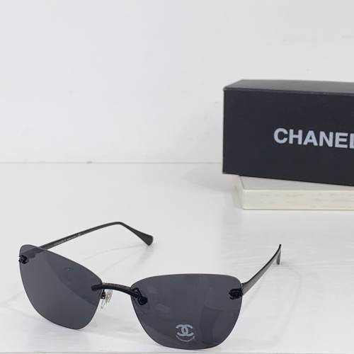 Chanel AAA Quality Sunglasses #1257385 $64.00 USD, Wholesale Replica Chanel AAA Quality Sunglasses