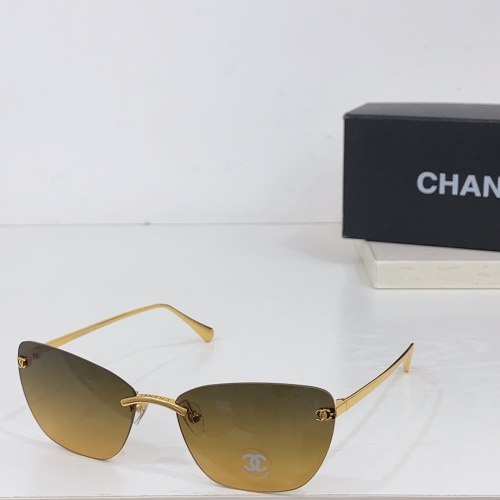 Chanel AAA Quality Sunglasses #1257387 $64.00 USD, Wholesale Replica Chanel AAA Quality Sunglasses