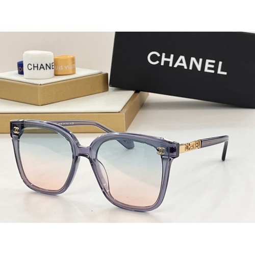 Chanel AAA Quality Sunglasses #1257393 $64.00 USD, Wholesale Replica Chanel AAA Quality Sunglasses