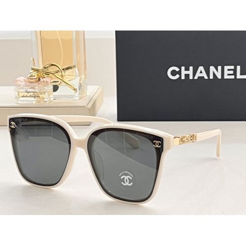 Chanel AAA Quality Sunglasses #1257396 $64.00 USD, Wholesale Replica Chanel AAA Quality Sunglasses