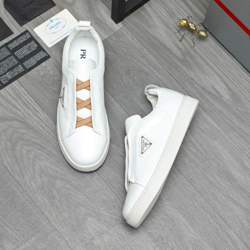 Replica Prada Casual Shoes For Men #1257416 $82.00 USD for Wholesale