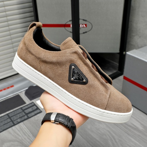 Replica Prada Casual Shoes For Men #1257417 $82.00 USD for Wholesale