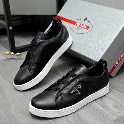 Prada Casual Shoes For Men #1257418 $82.00 USD, Wholesale Replica Prada Casual Shoes