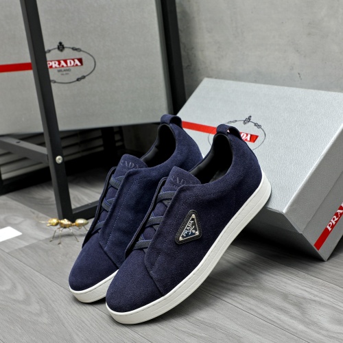 Replica Prada Casual Shoes For Men #1257419 $82.00 USD for Wholesale