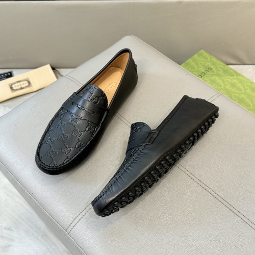 Gucci Oxfords Shoes For Men #1257457 $85.00 USD, Wholesale Replica Gucci Oxfords Shoes