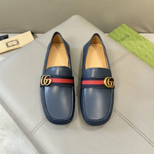 Gucci Oxfords Shoes For Men #1257463 $85.00 USD, Wholesale Replica Gucci Oxfords Shoes