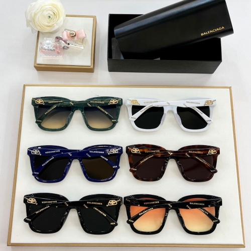 Replica Balenciaga AAA Quality Sunglasses #1257476 $60.00 USD for Wholesale