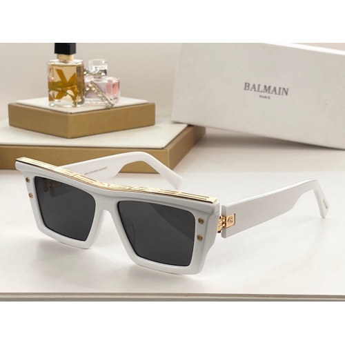 Balmain AAA Quality Sunglasses #1257490 $80.00 USD, Wholesale Replica Balmain AAA Quality Sunglasses