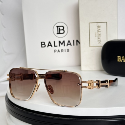 Balmain AAA Quality Sunglasses #1257495 $80.00 USD, Wholesale Replica Balmain AAA Quality Sunglasses