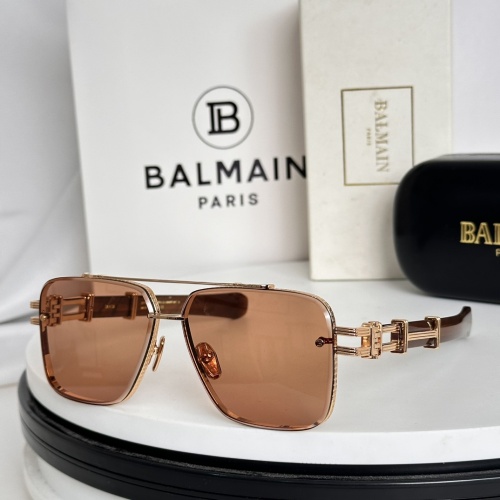 Balmain AAA Quality Sunglasses #1257496 $80.00 USD, Wholesale Replica Balmain AAA Quality Sunglasses