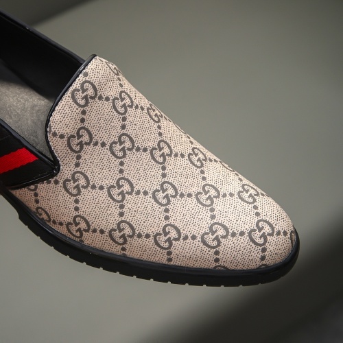 Replica Gucci Oxfords Shoes For Men #1257520 $72.00 USD for Wholesale