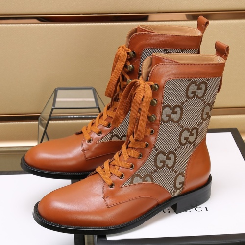 Gucci Boots For Men #1257521 $118.00 USD, Wholesale Replica Gucci Boots