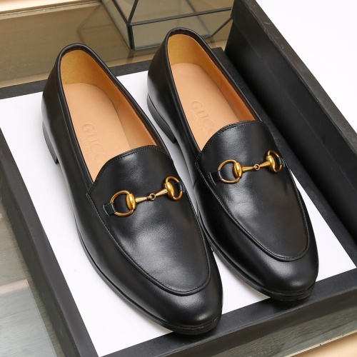 Replica Gucci Oxfords Shoes For Men #1257540 $98.00 USD for Wholesale