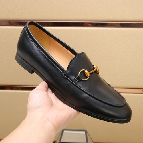 Replica Gucci Oxfords Shoes For Men #1257540 $98.00 USD for Wholesale