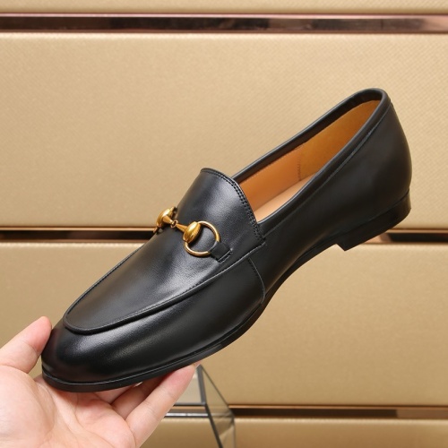 Replica Gucci Oxfords Shoes For Men #1257540 $98.00 USD for Wholesale