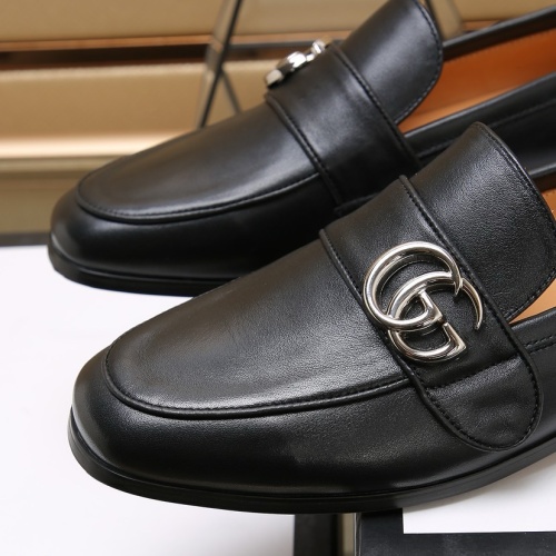 Replica Gucci Oxfords Shoes For Men #1257544 $98.00 USD for Wholesale