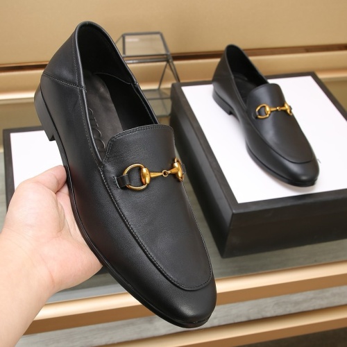 Replica Gucci Oxfords Shoes For Men #1257548 $98.00 USD for Wholesale