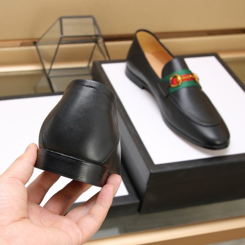 Replica Gucci Oxfords Shoes For Men #1257549 $98.00 USD for Wholesale