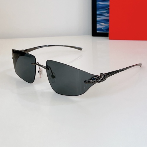 Cartier AAA Quality Sunglassess #1257574 $64.00 USD, Wholesale Replica Cartier AAA Quality Sunglassess