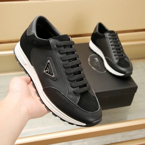 Replica Prada Casual Shoes For Men #1257586 $96.00 USD for Wholesale