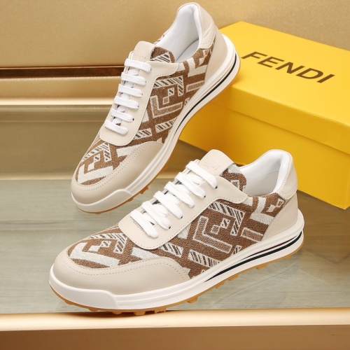 Fendi Casual Shoes For Men #1257591 $88.00 USD, Wholesale Replica Fendi Casual Shoes