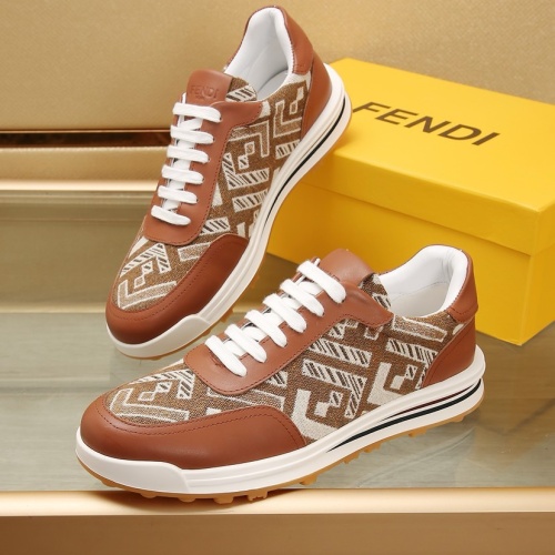 Fendi Casual Shoes For Men #1257592 $88.00 USD, Wholesale Replica Fendi Casual Shoes