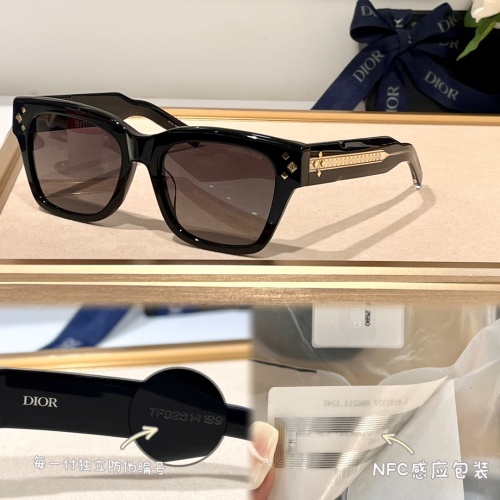 Christian Dior AAA Quality Sunglasses #1257593 $72.00 USD, Wholesale Replica Christian Dior AAA Quality Sunglasses