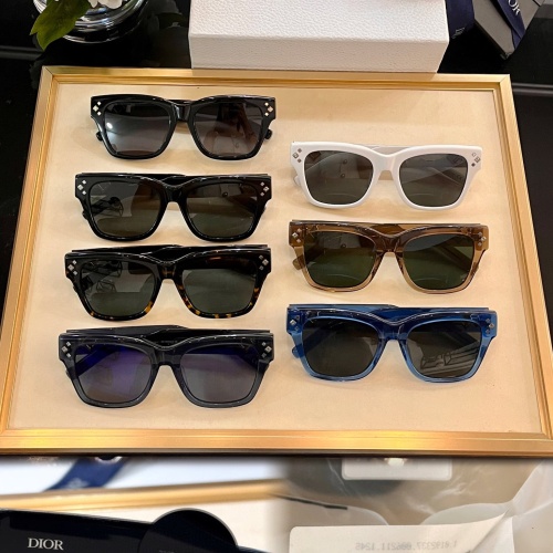 Replica Christian Dior AAA Quality Sunglasses #1257594 $72.00 USD for Wholesale