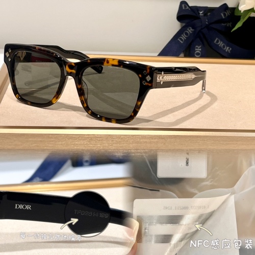 Christian Dior AAA Quality Sunglasses #1257596 $72.00 USD, Wholesale Replica Christian Dior AAA Quality Sunglasses