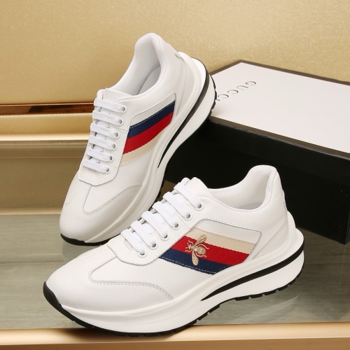 Gucci Casual Shoes For Men #1257624 $88.00 USD, Wholesale Replica Gucci Casual Shoes