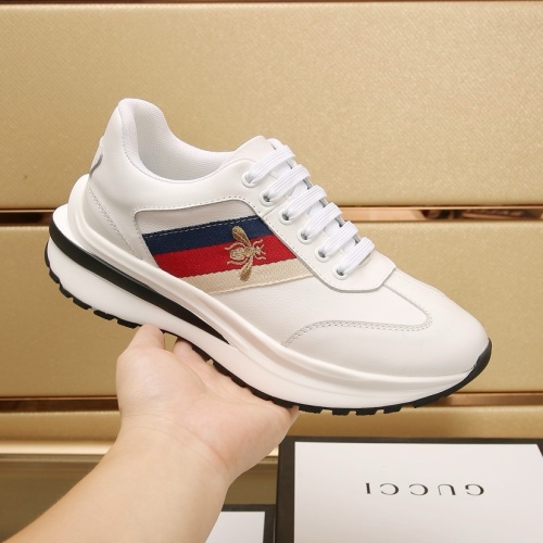 Replica Gucci Casual Shoes For Men #1257624 $88.00 USD for Wholesale