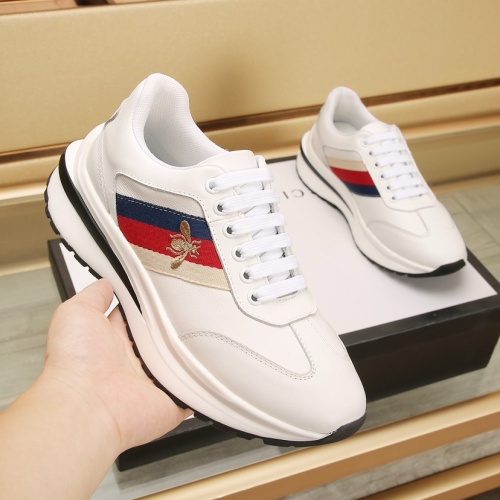 Replica Gucci Casual Shoes For Men #1257624 $88.00 USD for Wholesale