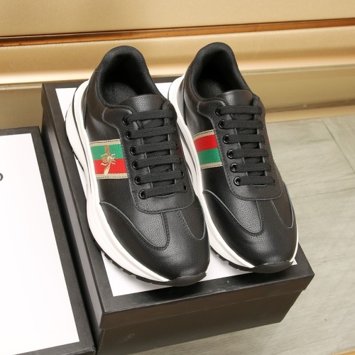 Replica Gucci Casual Shoes For Men #1257625 $88.00 USD for Wholesale