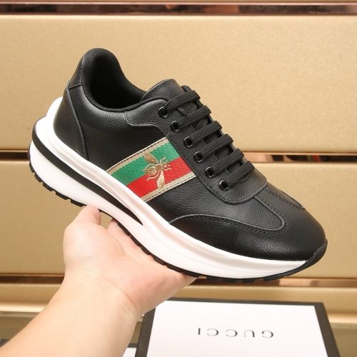 Replica Gucci Casual Shoes For Men #1257625 $88.00 USD for Wholesale