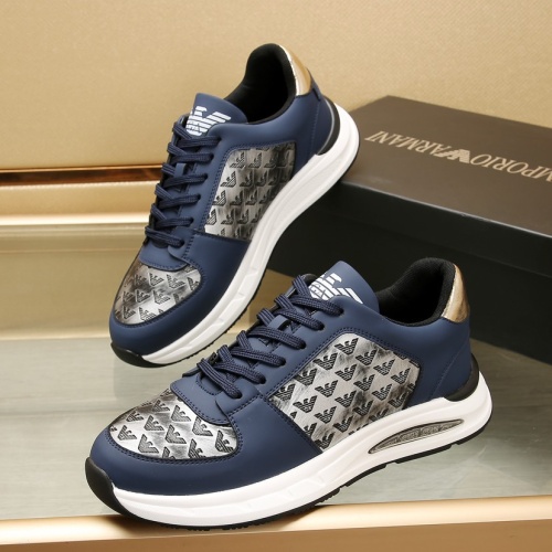 Armani Casual Shoes For Men #1257626 $88.00 USD, Wholesale Replica Armani Casual Shoes