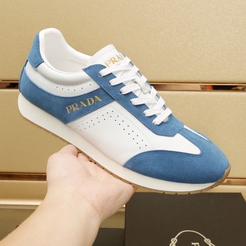 Replica Prada Casual Shoes For Men #1257629 $96.00 USD for Wholesale