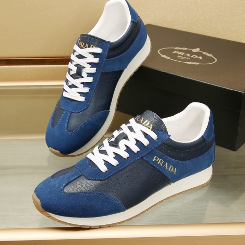 Prada Casual Shoes For Men #1257630 $96.00 USD, Wholesale Replica Prada Casual Shoes